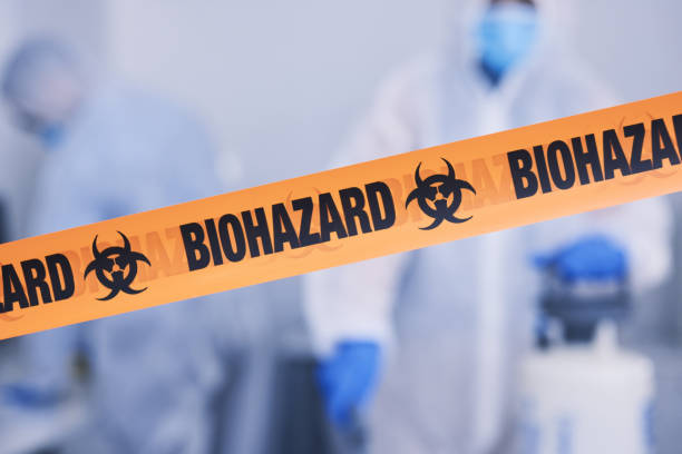 Professional Drug Lab Cleanup technician working in Homer, IL